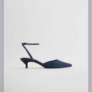 Zara Kitten Heel Shoe